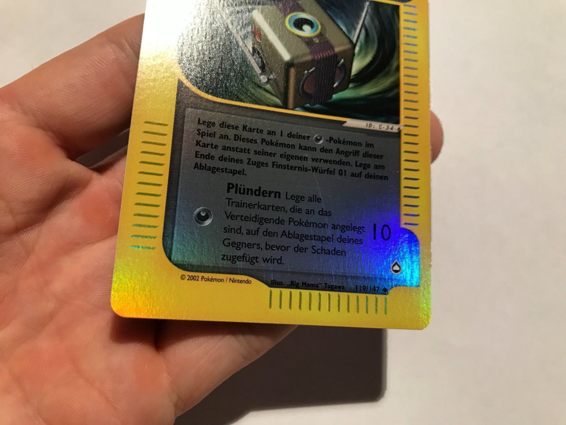 Pokémon Sammelbilder & Trading cards: Finsternis Würfel reverse holo Aquapolis – Neu (gemäss Beschreibung) aus Hagendorn von Pokecollectorch 2