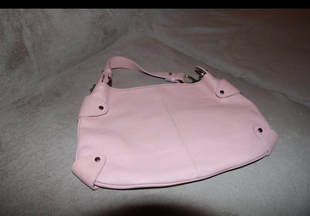 Borse: Rosa Damen Tasche aus Leder – Usato da Schlieren venduto da ela_x7qh 1