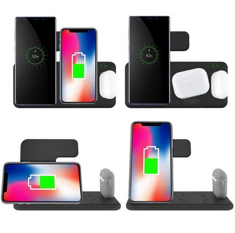 Ladegeräte: 4in1 Ladestation Wireless Charger – Neu (gemäss Beschreibung) aus Weinfelden von SEYBOY 3