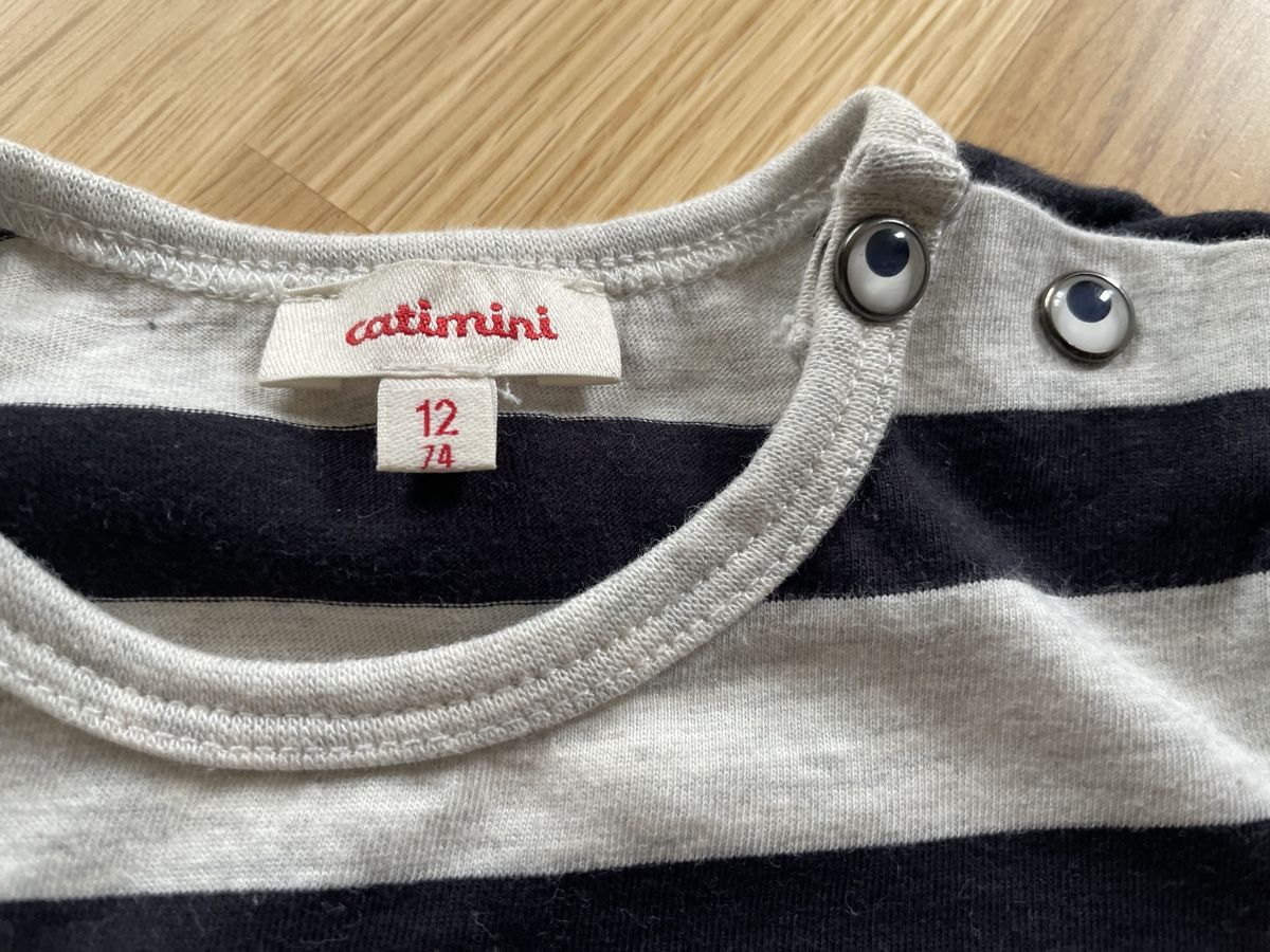 Catimini Camicie, Top & T-shirt: Langarmshirt von Catimini, gr. 74 – Usato da Chur venduto da ves_y5xm 1