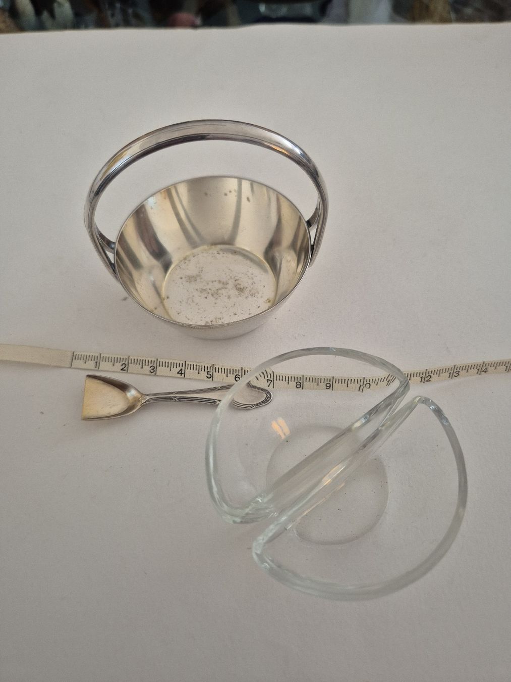WMF Ciotole: Silber Glas Schale Löffel WMF Vintage – Usato da Russikon venduto da eunicetungol 1