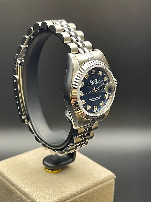 Rolex Uhren: Rolex Lady-Datejust 26mm  Ref. 69174  Jubilee Blue Diamond – Gebraucht aus Lugano von luganotopwatches 1