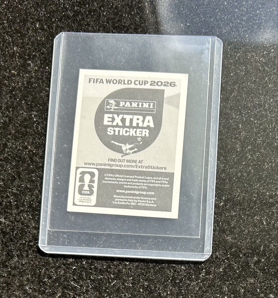 Panini Sammelbilder & Trading cards: Panini 2026 Extra Sticker Kylian Mbappé – Neu (gemäss Beschreibung) aus Opfikon von Nerin 1