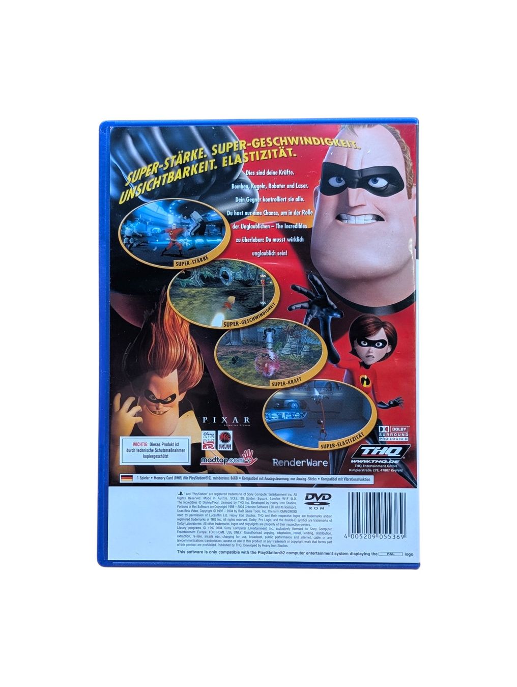 Sony Giochi: Die Unglaublichen PlayStation 2 (PS2) – Usato da Domat/Ems venduto da IsseldorsShop 1