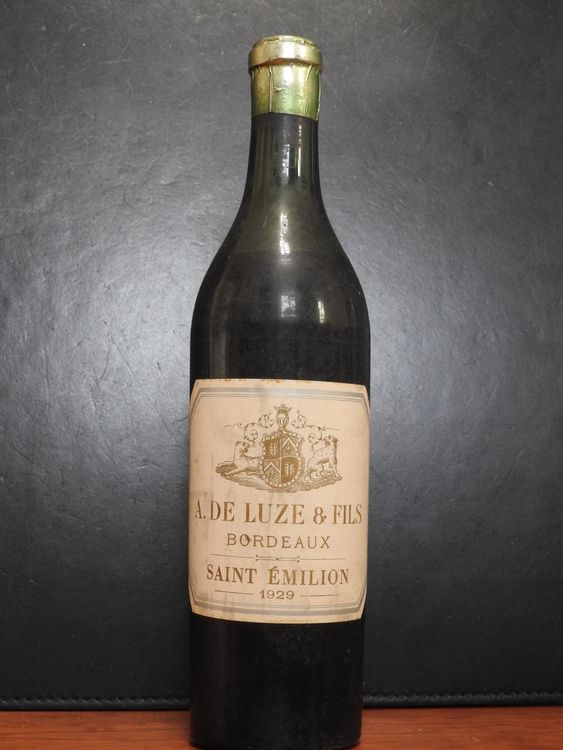 A. De Luze & Fils, 1929, Bordeaux, Saint Emilion | Comprare su Ricardo