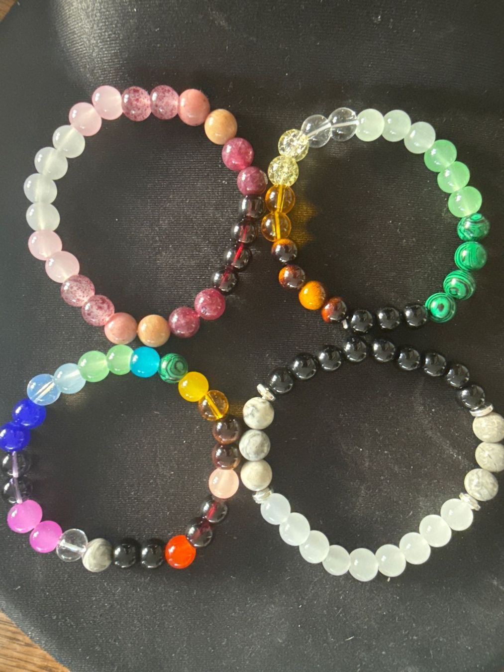 Bracciali & Braccialetti: Armband- Geld-Liebe-Schutz-Chakra- Echtstein – Nuovo e nell'imballaggio originale da Teufenthal AG venduto da MeineSchatztruhe