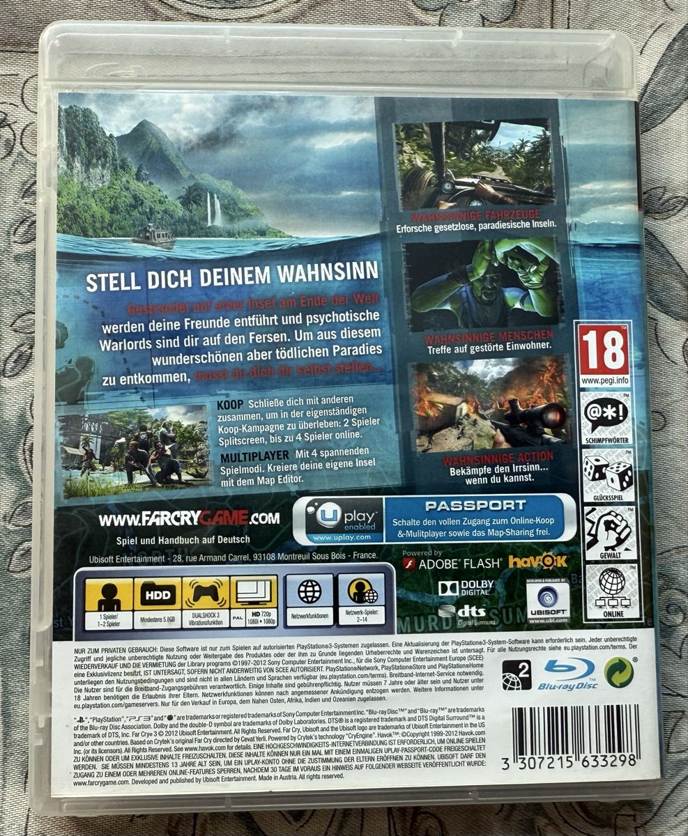Sony Giochi: Far Cry 3 - Ps3 Klassiker – Usato da Veltheim AG venduto da Mic1992 2