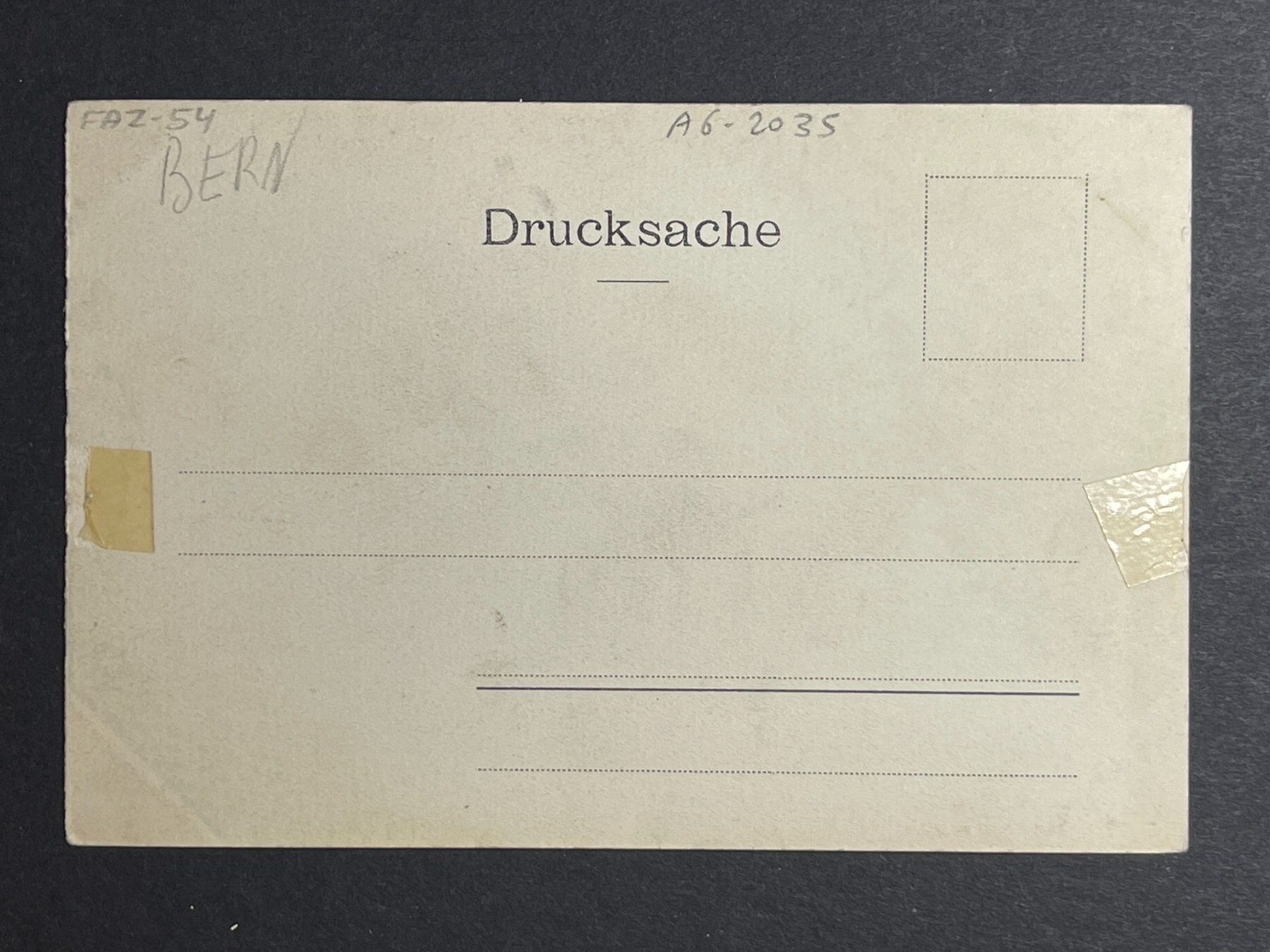 Ansichtskarten: Bern – Gebraucht aus Steg VS von _vinci_ 1