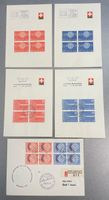 FDC  Brief 1959 Montreux und 4 PTT Blätter 1959-1960