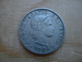 (S1) 20 Rappen 1896