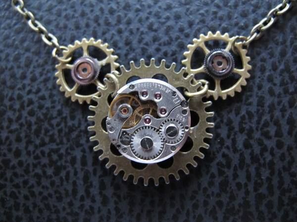 Altri gioielli: Unikat Steampunk Anhänger mit Kette – Nuovo (secondo la descrizione) da Schwanden GL venduto da UHRKNALL 3