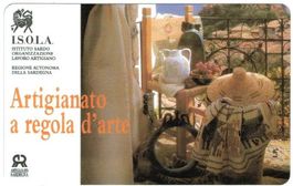Privat-Telefonkarte Italien 254 Artigianato 2000L ungeb.