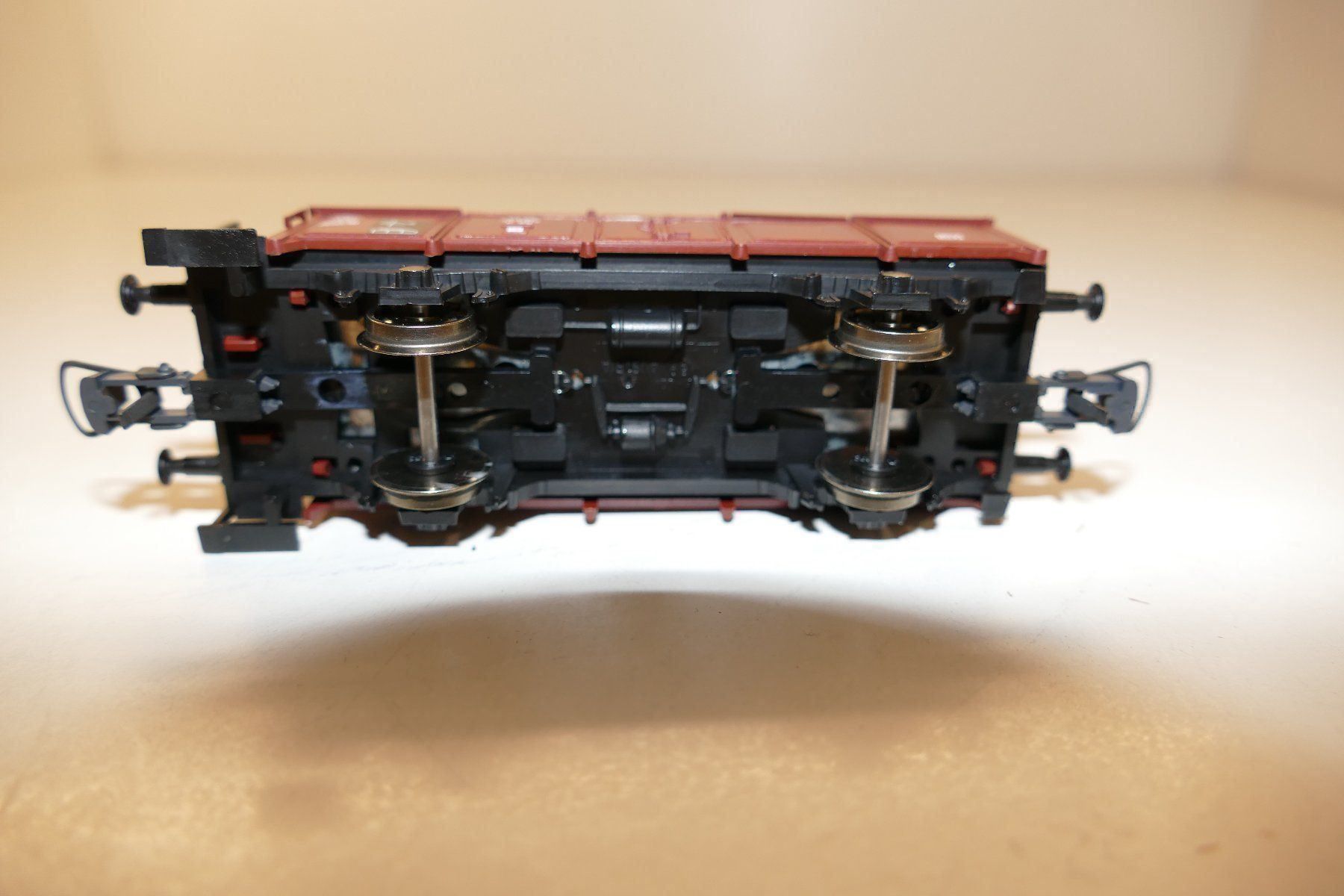 Roco Modellini di ferrovie: Roco H0: DB Klappdeckelwagen – Nuovo e nell'imballaggio originale da Niederhasli venduto da rail-duerst 5