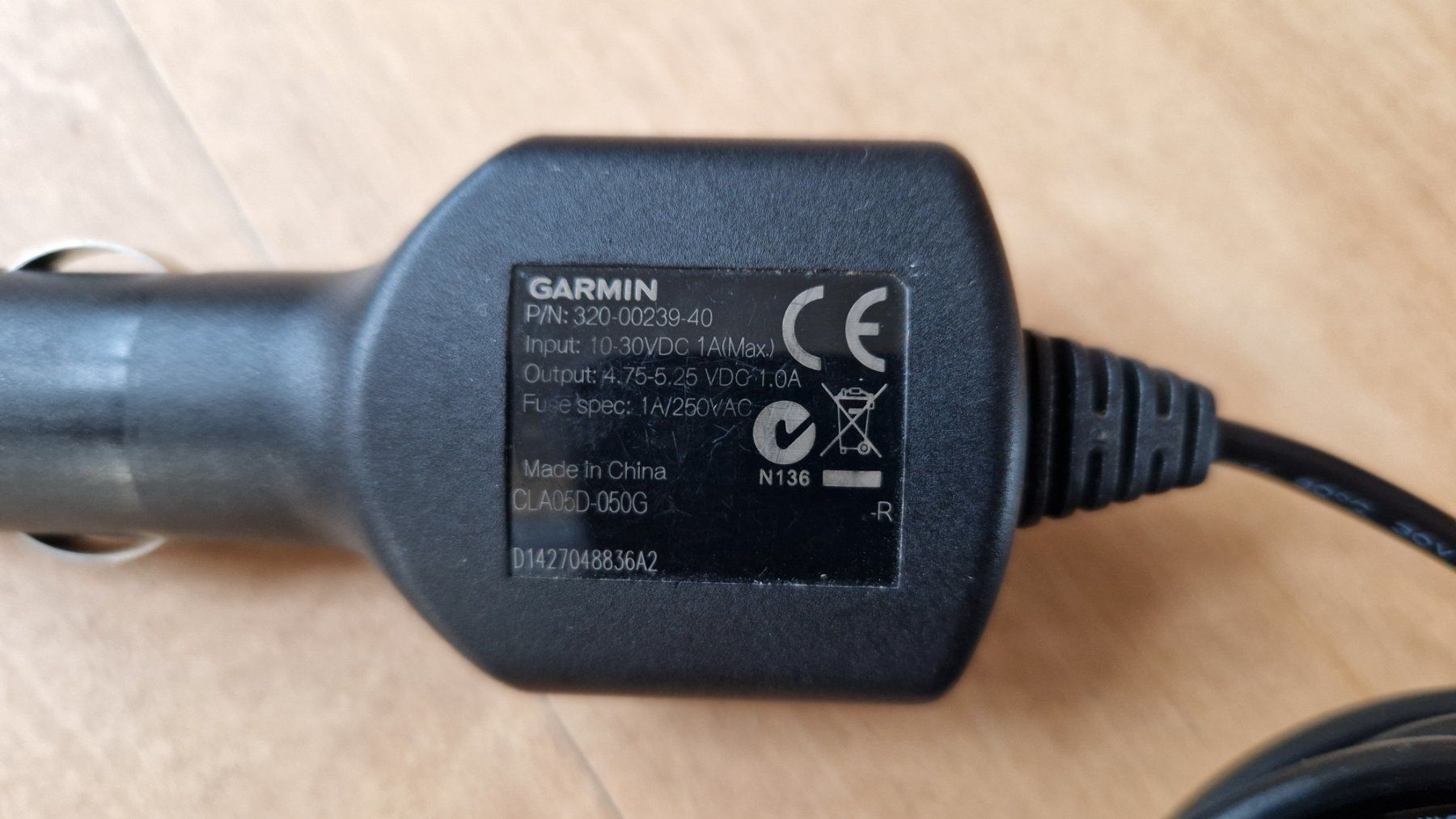 Caricabatterie: Garmin GPS charger for car – Usato da Adliswil venduto da fashionholic 2