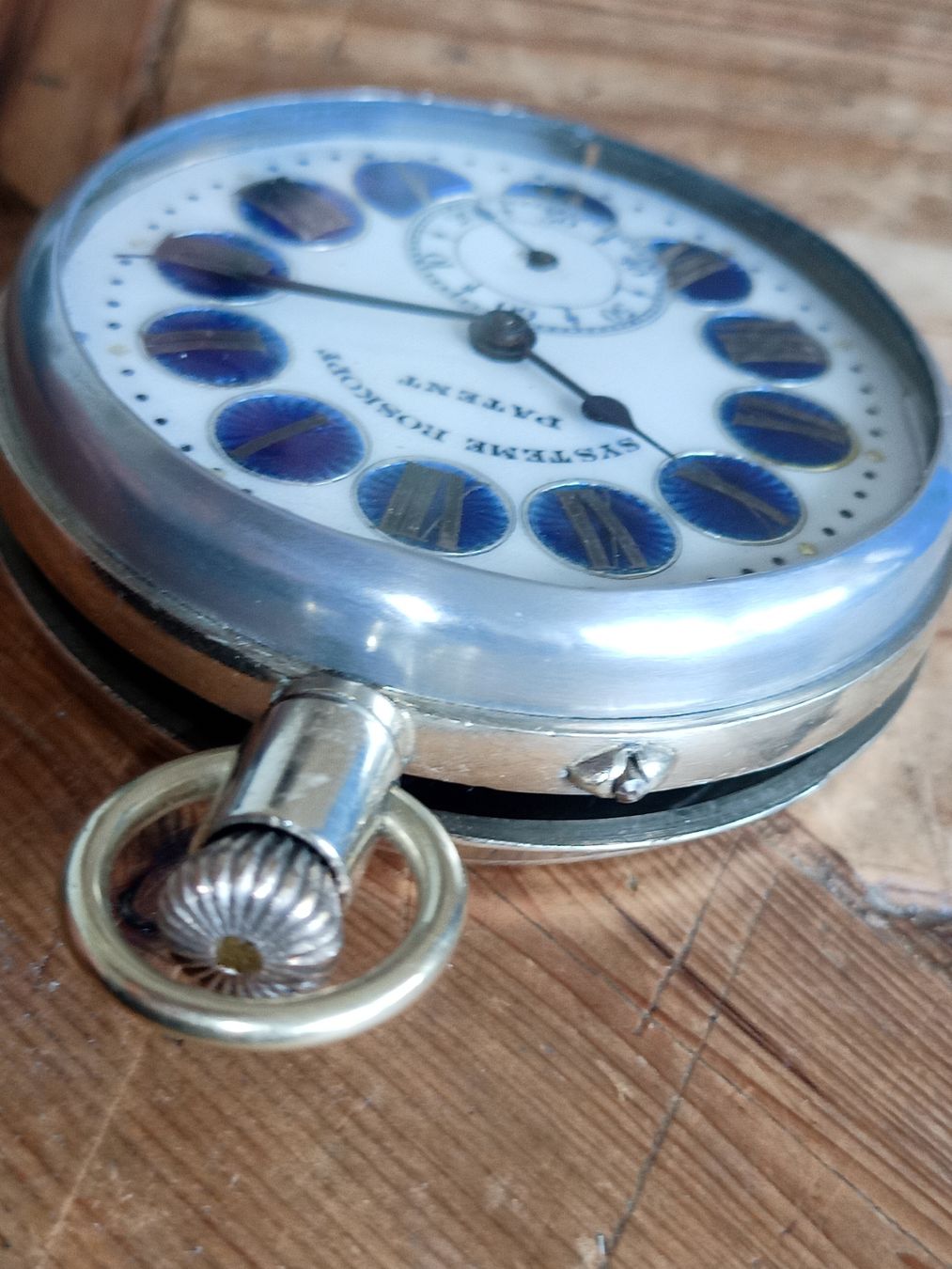 Roskopf Montres: Roskopf Taschenuhr läuft  – D'occasion à Dübendorf par Puenti007 5