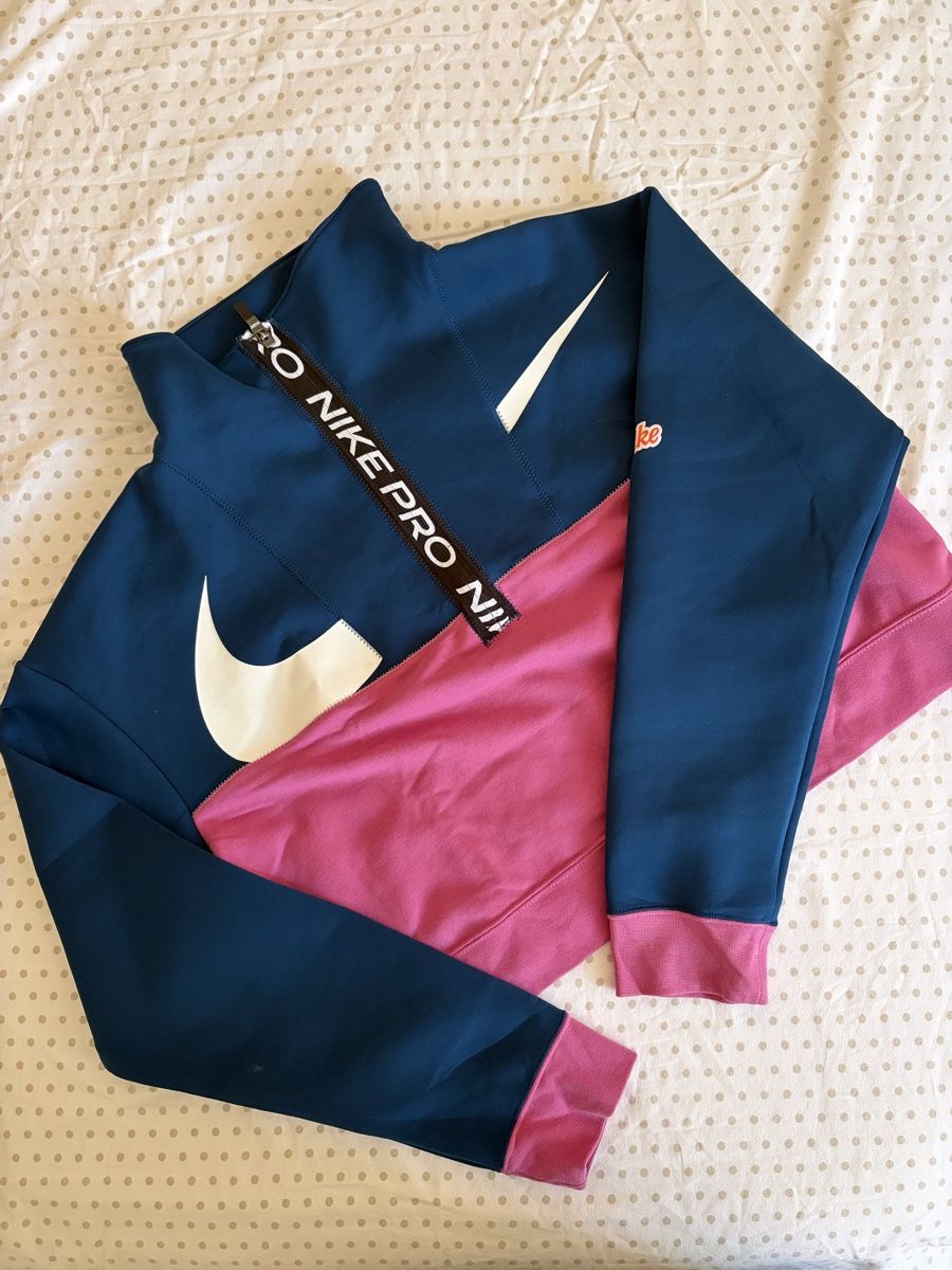 Nike Maglioni & Felpe: Nike Pro Pullover blau rosa Grösse S – Nuovo (secondo la descrizione) da Zürich venduto da supereme