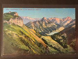 AK 1925 Hohenkasten mit Sämbtissee,  Abstempelung Weissbad