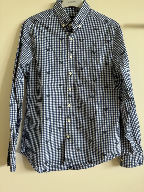 Chemise GANT Homme Taille M En Coton à Carreaux Rose - Occasion Très Bon état