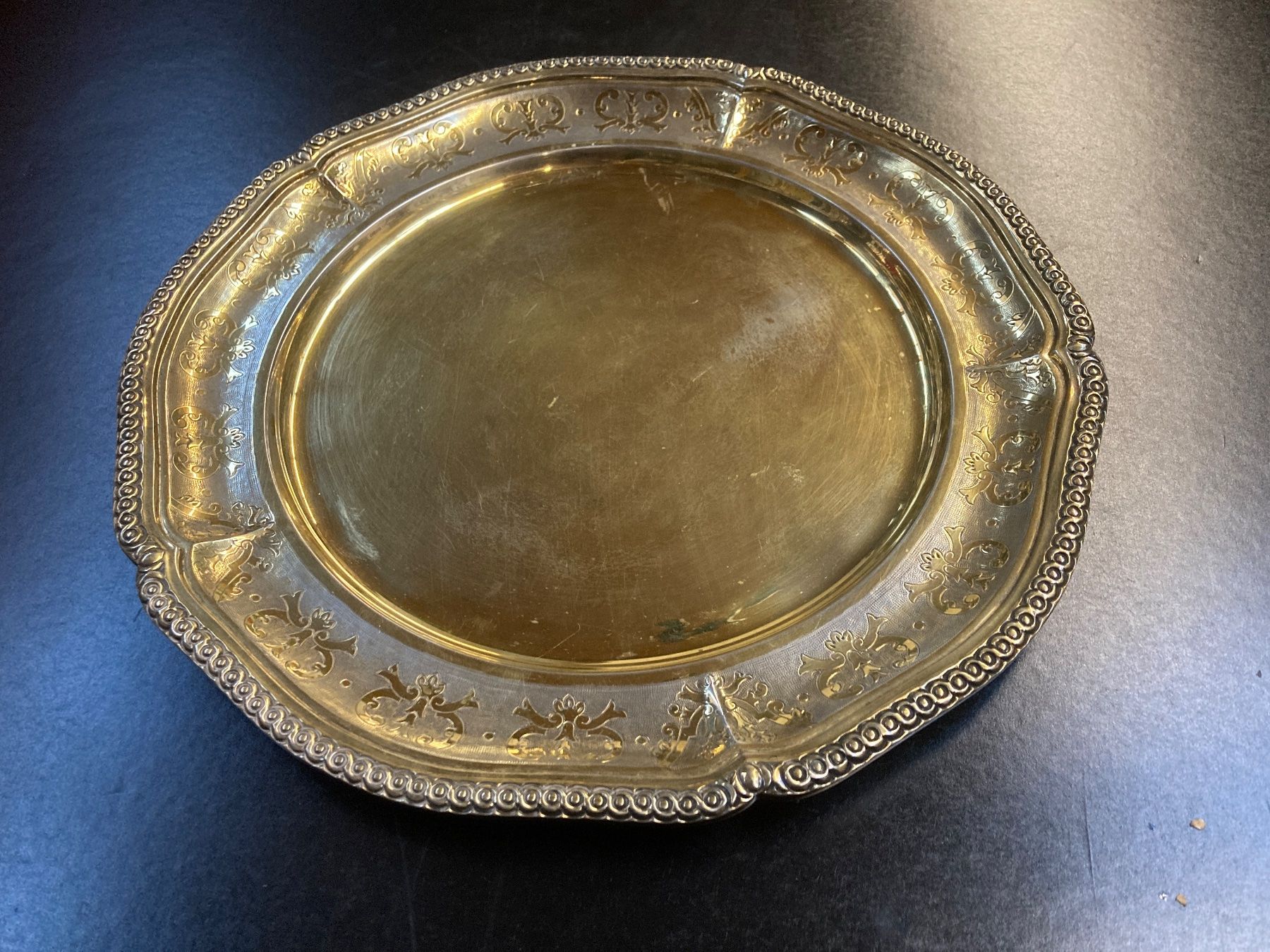 Plateaux: Runde Platte - Sterling 925 – D'occasion à zürich par papalapa