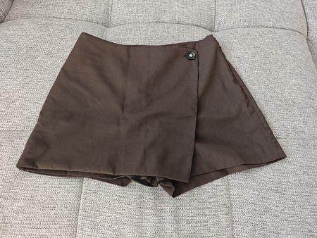 H&M Brown Skort Size 8 EUR 40 New! 🤎