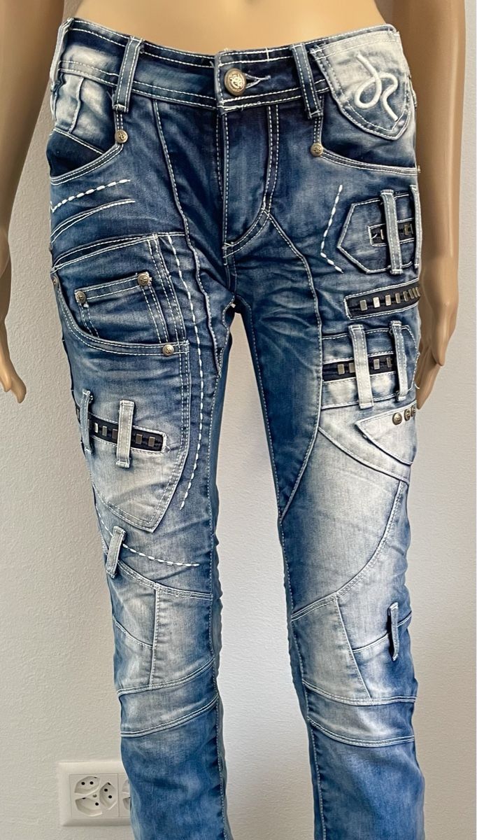 Jeans: Ray Blue Jeans - Limitiert - Grösse 26 – Nuovo (secondo la descrizione) da Wohlen AG venduto da pinkyandgreeny 1