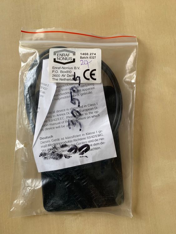 Enraf Nonius 1460.274 8x12cm Elektroden (Neu und originalverpackt) in ...