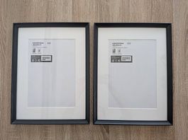 2er Set KNOPPÄNG Bilderrahmen, IKEA, schwarz, 30x40 cm