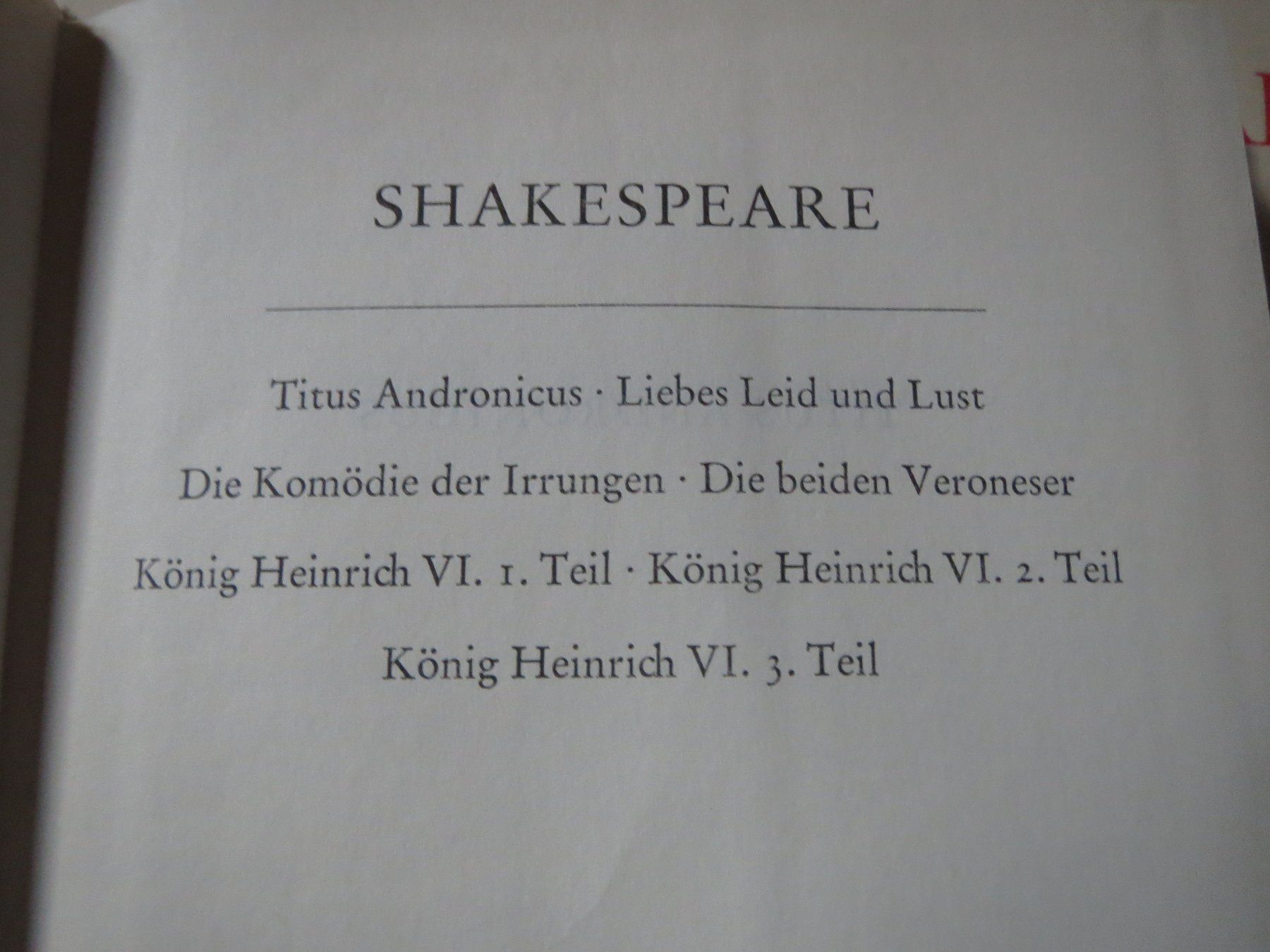 Bücher: SHAKESPEARE Bücher - Kollektion Deutsch + Englisch – Gebraucht aus Kiental von Anna8702 2
