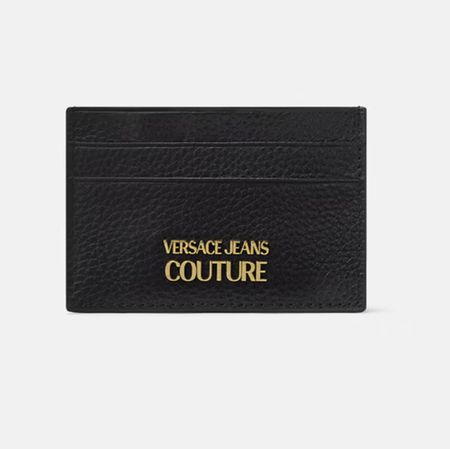 Versace Jeans Couture Kreditkartenetui, logo goldig
