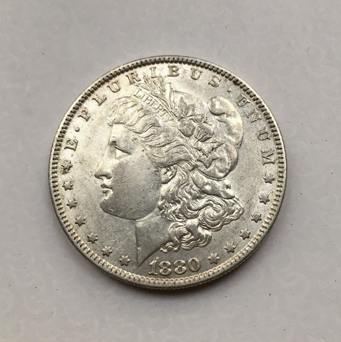 Tutti le monete: 1880 Morgan Dollar Silber -unz – Usato da Kirchberg SG venduto da Zenhad69