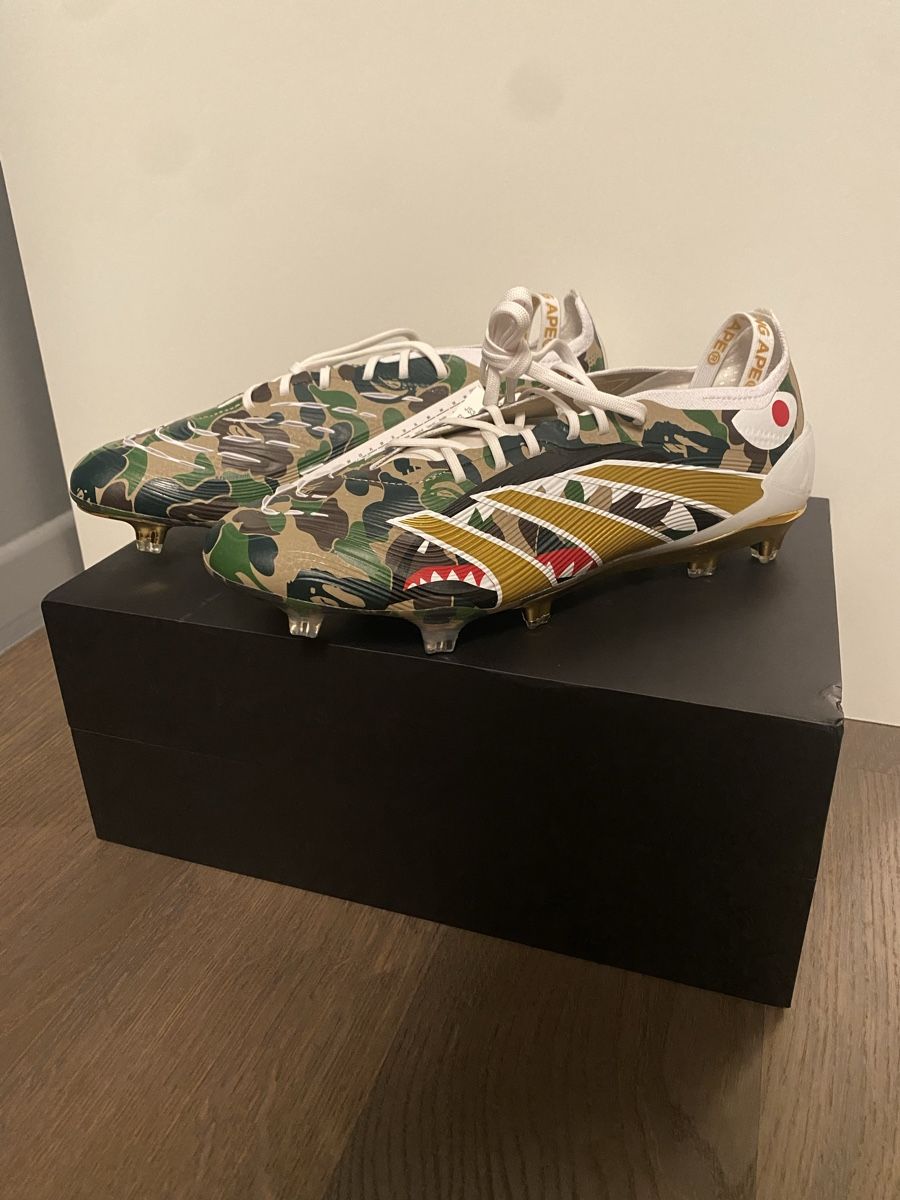 Bape Scarpe da uomo: adidas x BAPE Predator Elite - EU 40 2/3 – Nuovo e nell'imballaggio originale da Schaffhausen venduto da solequart 1