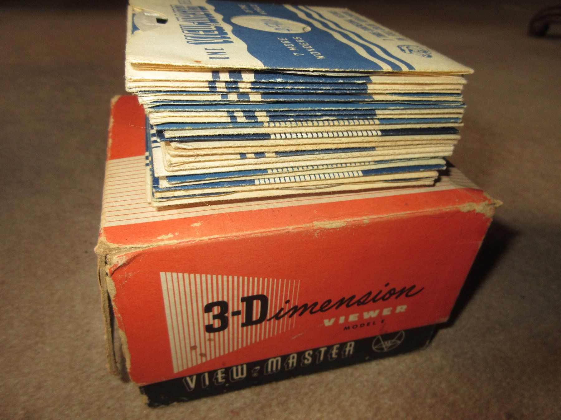 Fotocamera: Sawyer's View-Master 3-D Model Bakelit mit Schachtel / Box m – Usato da Sylt venduto da elizan 9