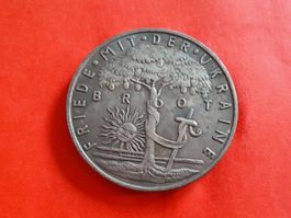 Medaille 1918, Friede mit der Ukraine, 36mm