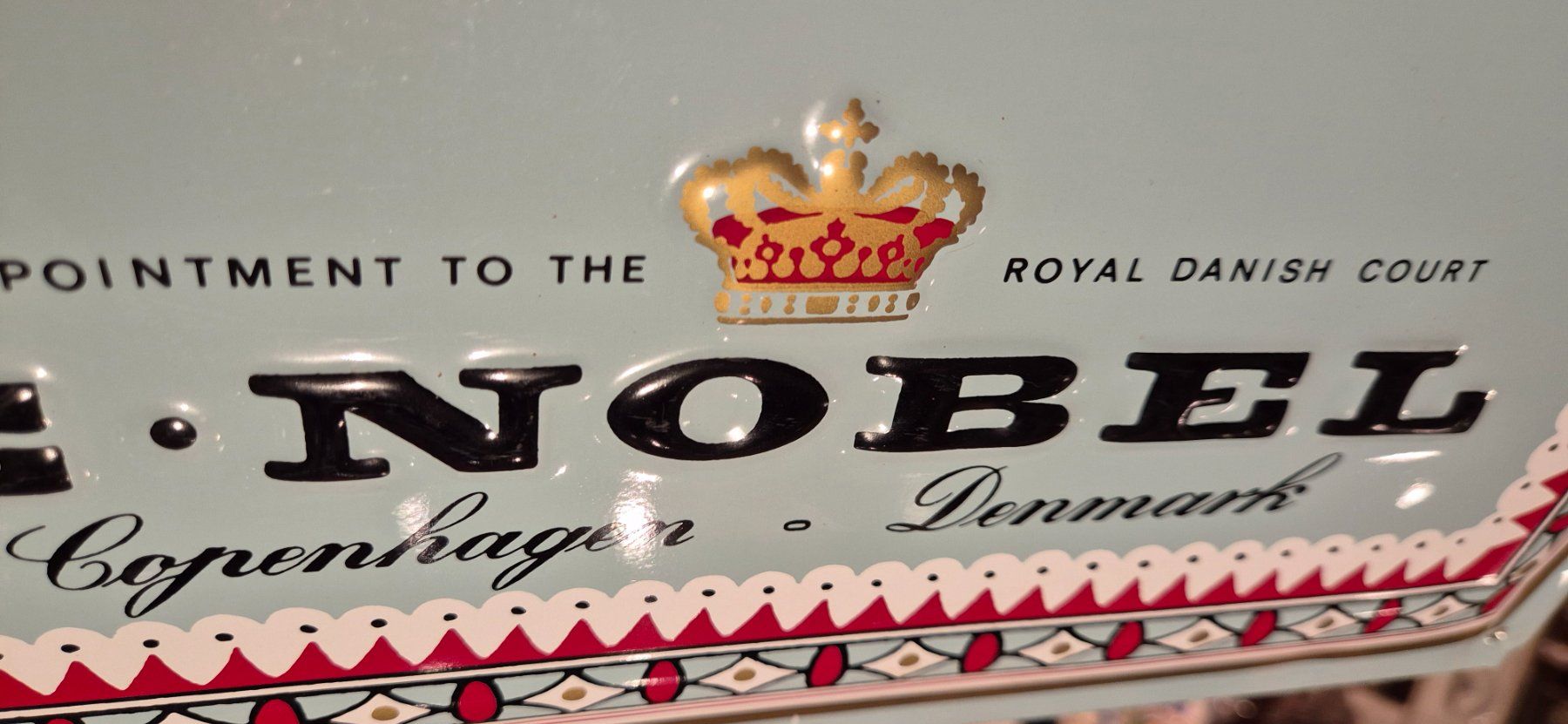 Insegne: Blechschild Petit Small Cigars von E. Nobel Denmark 40x45cm – Usato da Neerach venduto da SilliS 3
