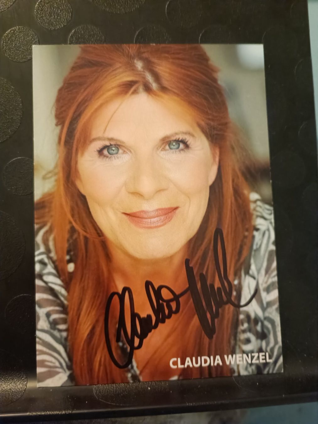 Autogramme: Claudia Wenzel - signierte Autogrammkarte – Gebraucht aus Menziken von Artographs