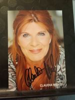 Claudia Wenzel - signierte Autogrammkarte