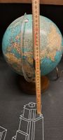 Leuchtglobus mit Holzfuss, 36cm, leichte Gebrauchsspuren 🌍