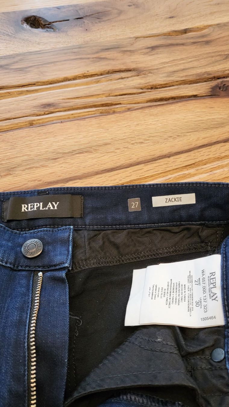 Jeans: Replay Jeans blau W27 L30 – Gebraucht aus Kaiseraugst von Tania0 1