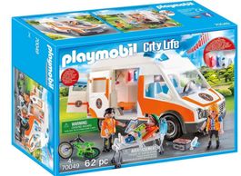 🚨 PLAYMOBIL 70049 Rettungswagen – Licht & Sound – Neu! 🚑