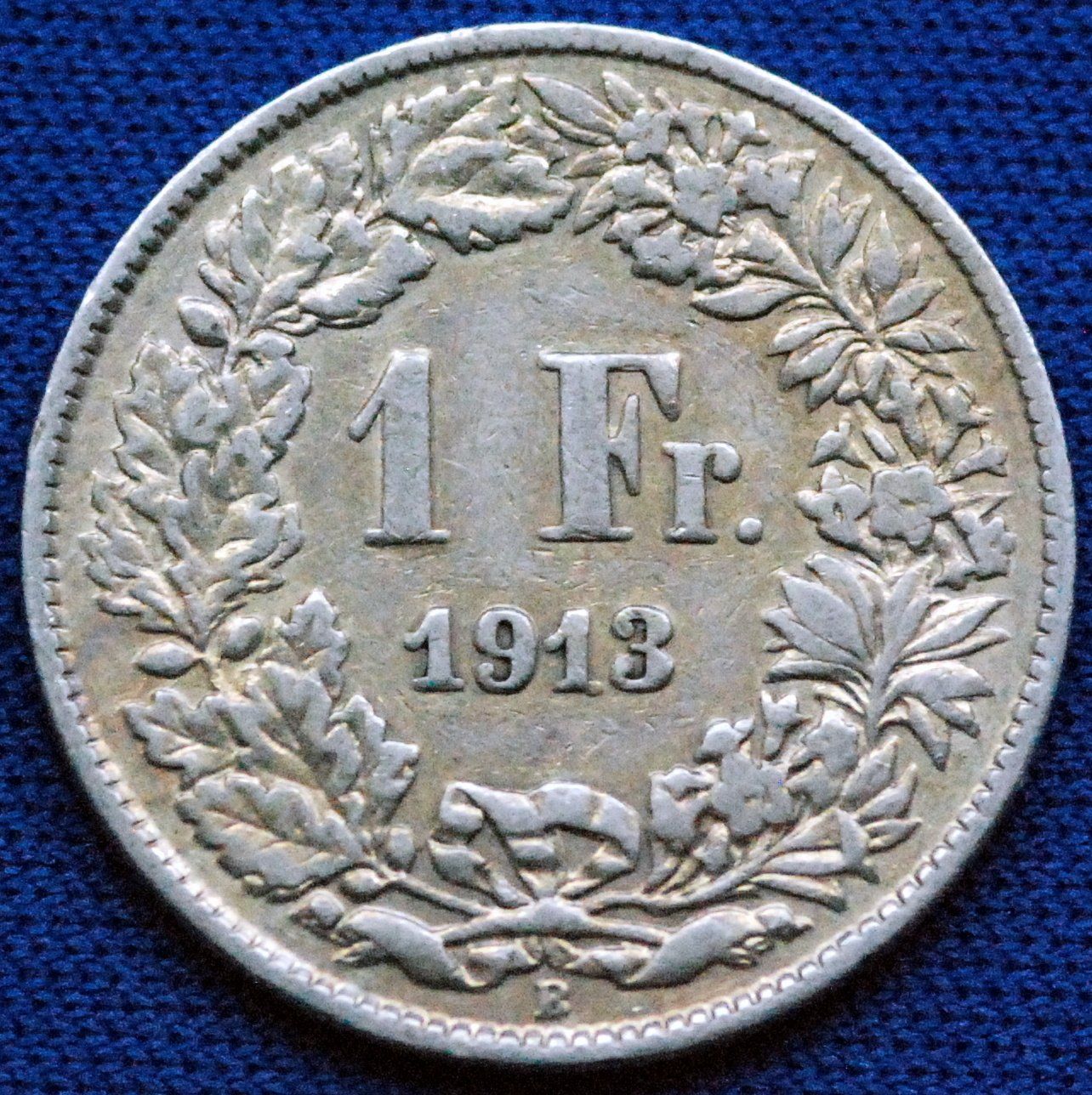 Tutti le monete: Silberner 1.- Jg. 1913 – Usato da Mühlethal venduto da sowato