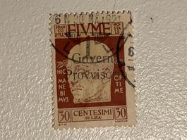 Fiume Briefmarke