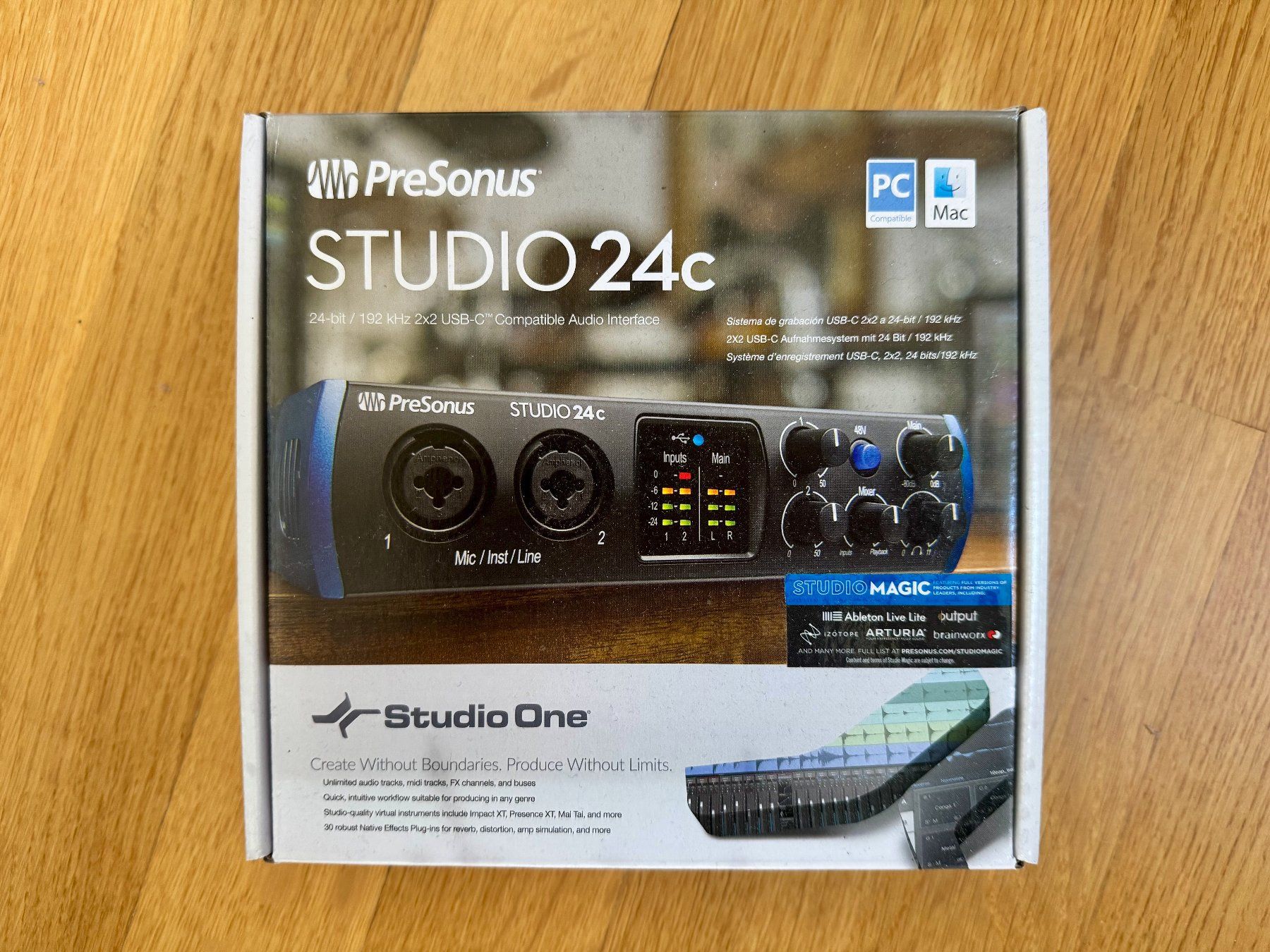 Mischpulte: PreSonus Studio 24c USB-C compatible Audio Interface – Neu (gemäss Beschreibung) aus Tagelswangen von shajme