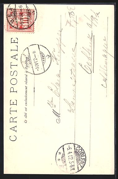 Cartes postales: AK Bex, Eglise, Um 1900, 1902 – D'occasion à Berlin par bartko-reher 1