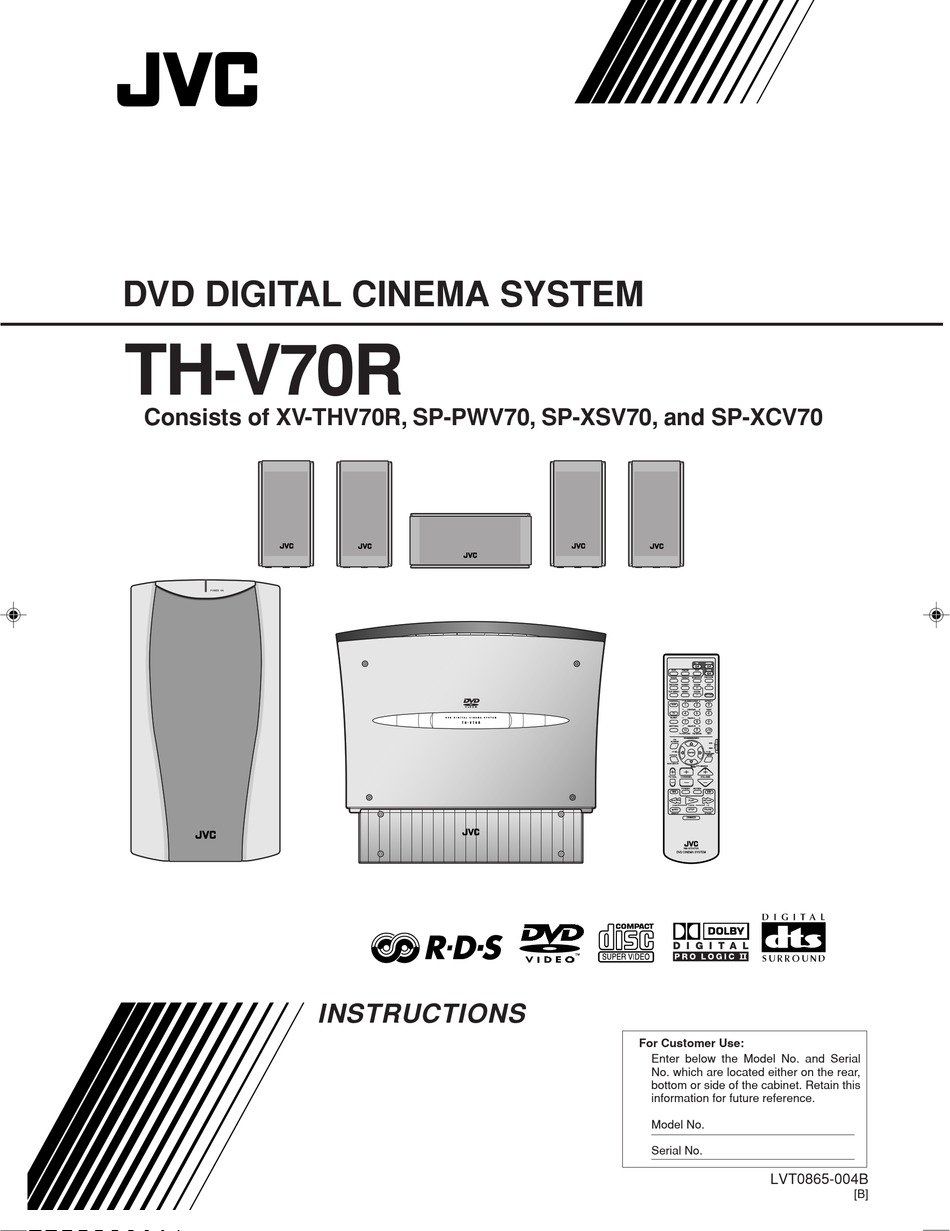 JVC Home Cinema: JVC TH-V70R DVD Digital Cinema System – Usato da Tscherlach venduto da magic11968