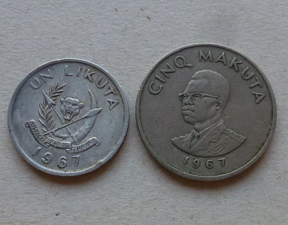 Tutti le monete: Zaire/Congo ++ 4 alte Münzen – Usato da Walkringen venduto da Casablanca777 1