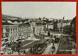 Zürich 1961 - Bahnhofplatz