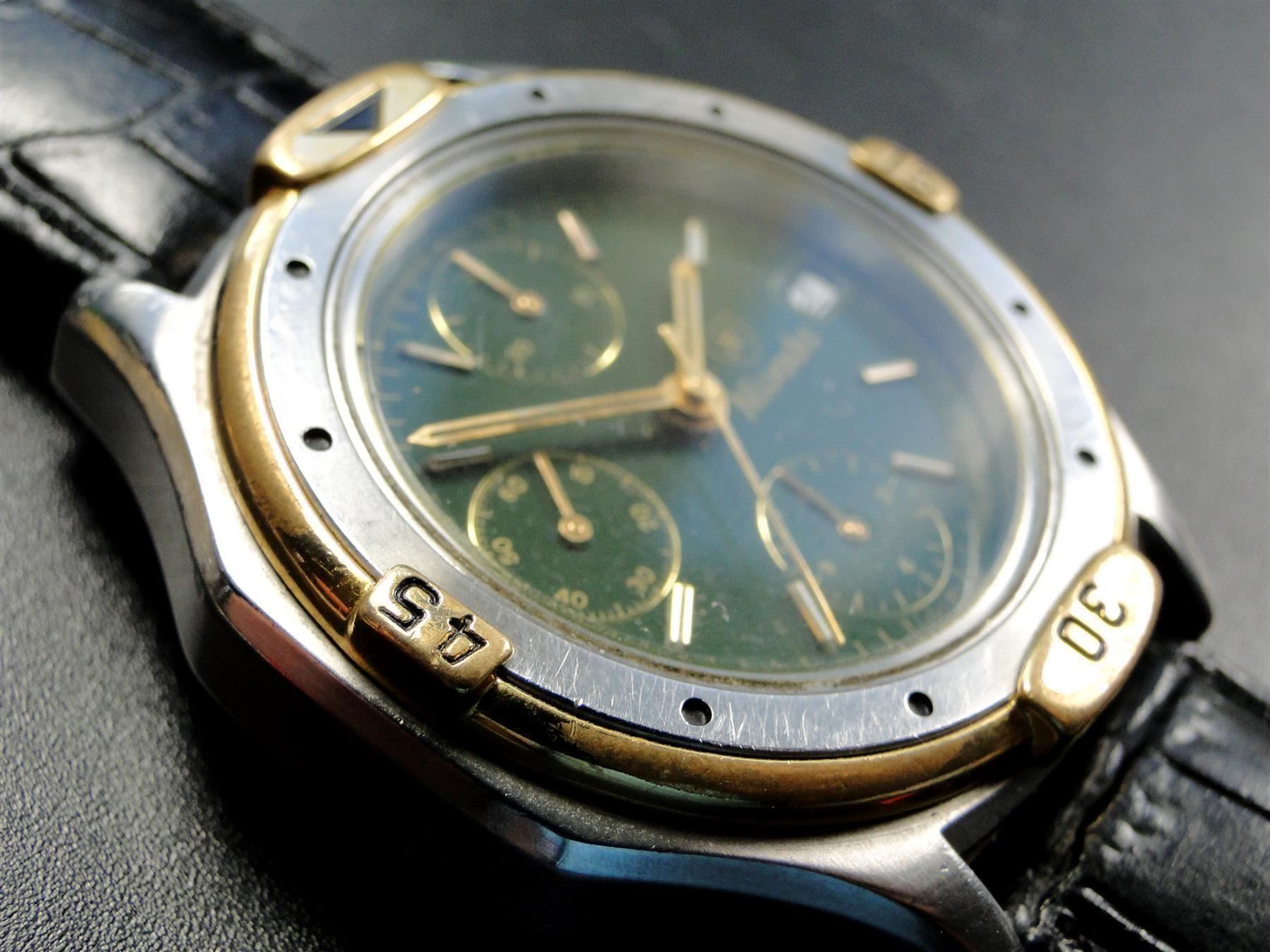 Nivada Orologi: Seltene Nivada Date Automatic Chronograph Sammleruhr - 4g – Usato da Zürich venduto da papsas 2