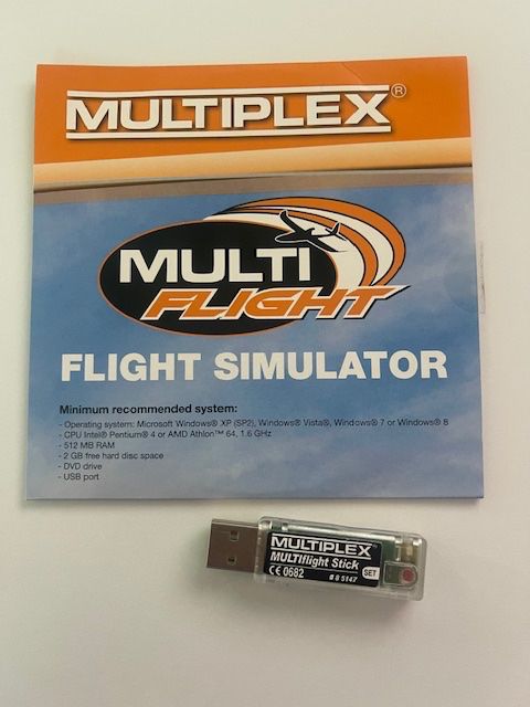 Multiplex Modellismo RC: Multiplex RC-Flugsimulator Multiflight Simulator für RC-Flug – Usato da Aesch ZH venduto da niro007