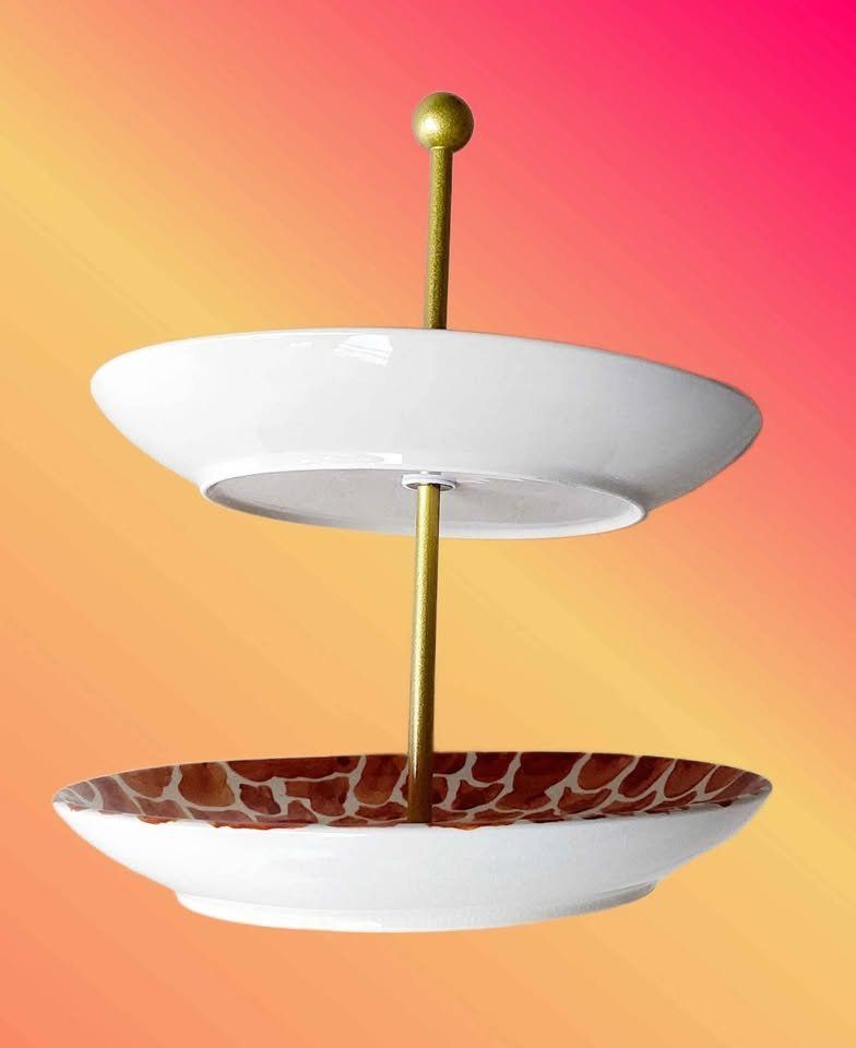 Piatti di portata: Etagere, 2-stufig – Nuovo (secondo la descrizione) da Aarburg venduto da Glitzerschein 2