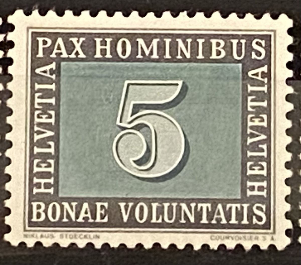 Tutti i francobolli: Timbres PAX -  Suisse – Usato da Petit-Lancy venduto da Solcarm 4